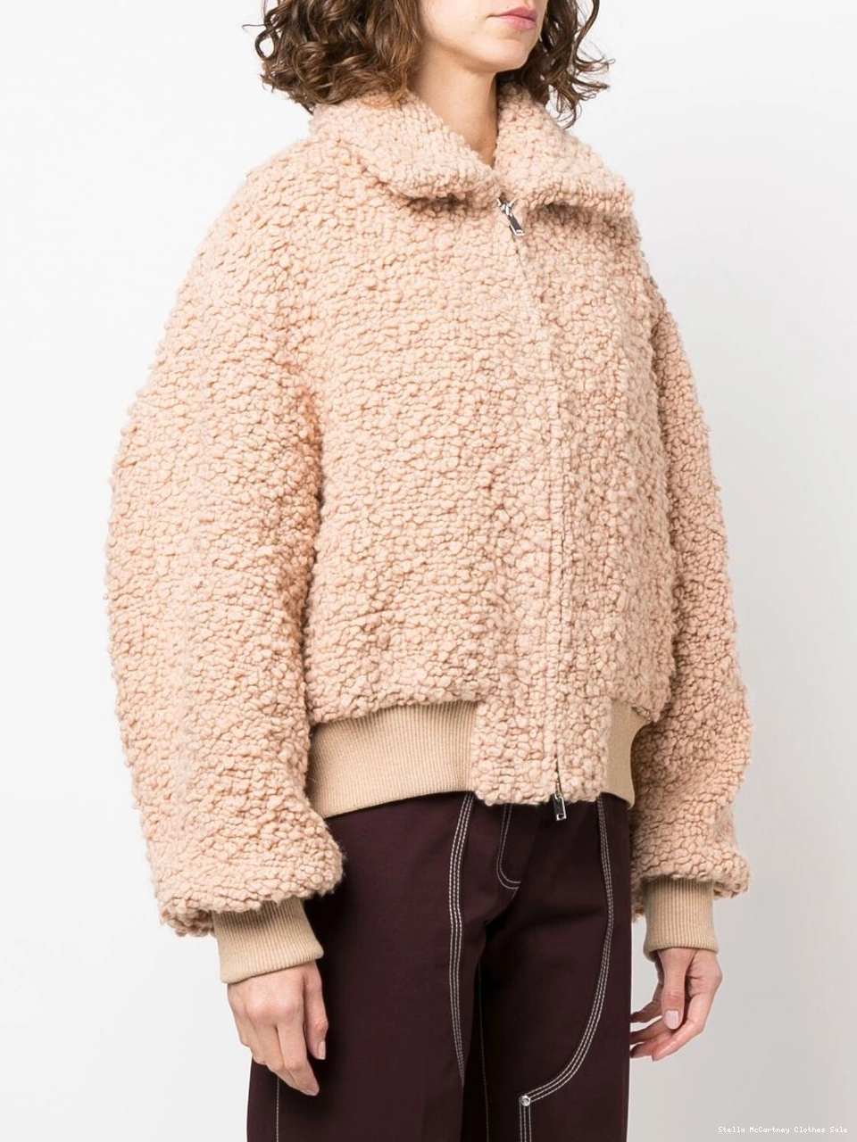 Cheap Stella jacket bomber McCartney textured softly cropped Women 0804